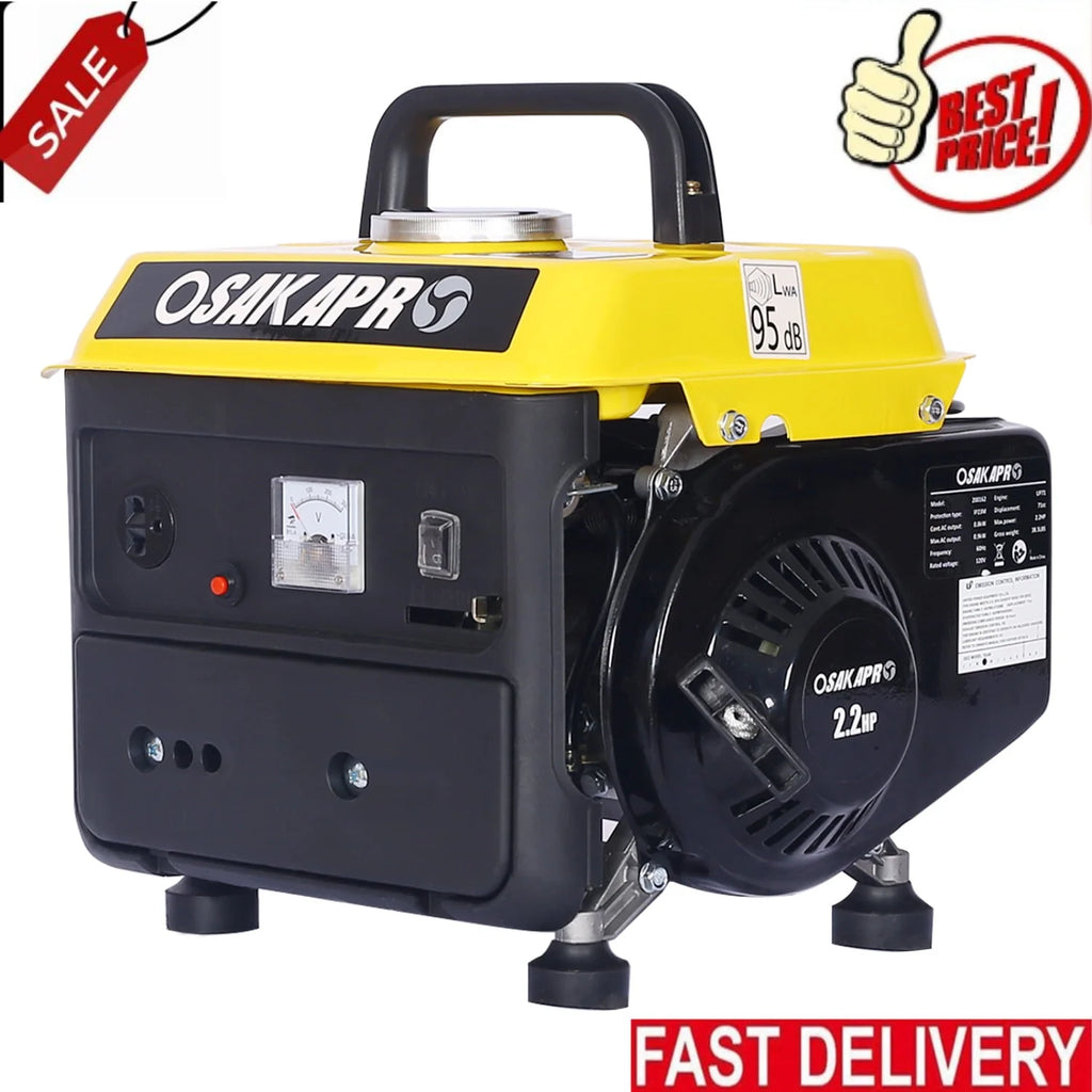 Portable Low Noise Gas Powered Generator E252656