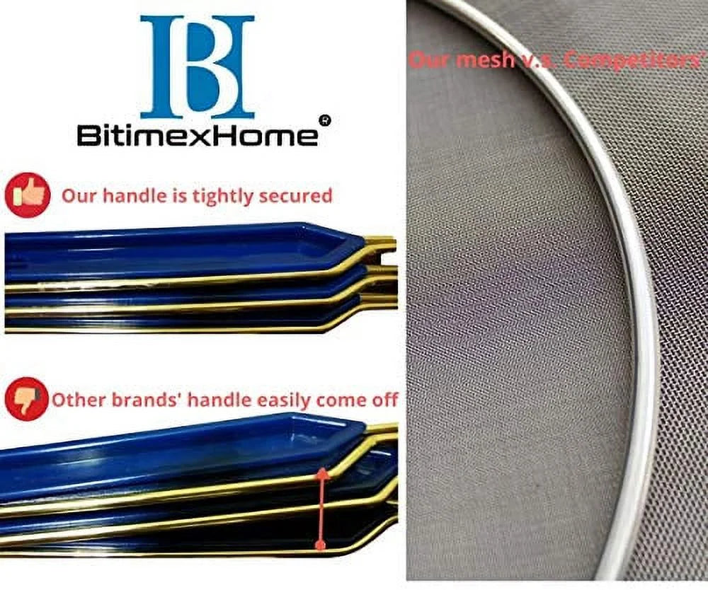 Stainless Steel Splatter Screen Set of 3 K1080