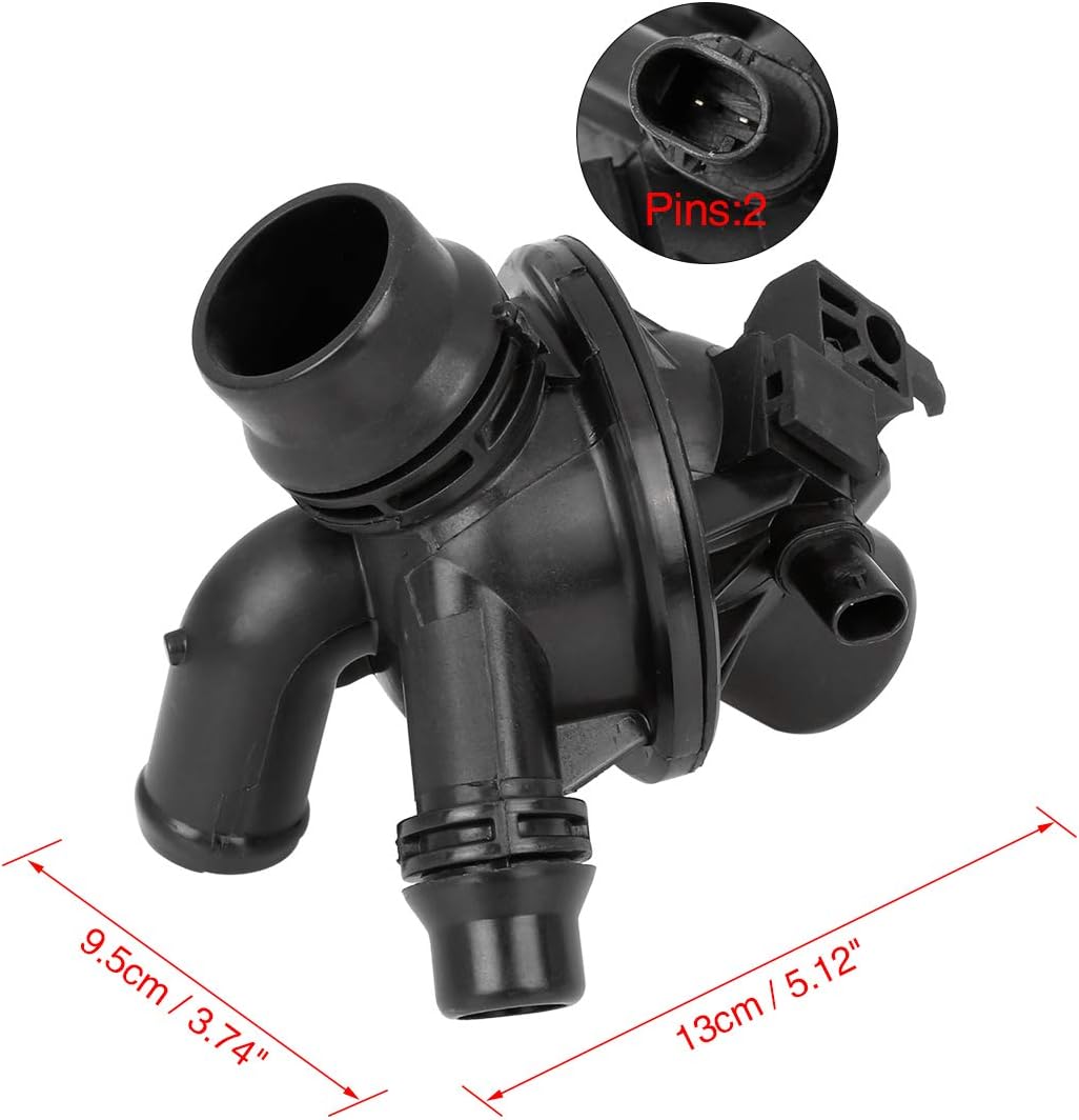Coolant Thermostat for BMW 535i 3.0L Pack of 2 J43914