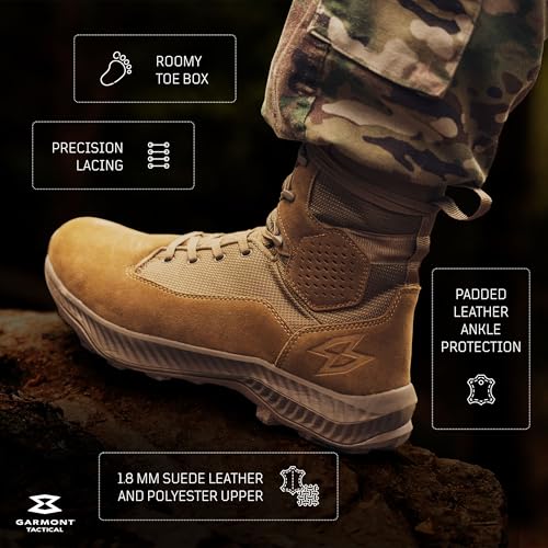 Suede Leather Tactical Boots Y2550