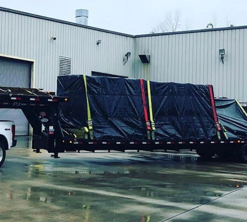 2 Pack 20' x 24' Heavy Duty Flatbed Truck Tarps J7201