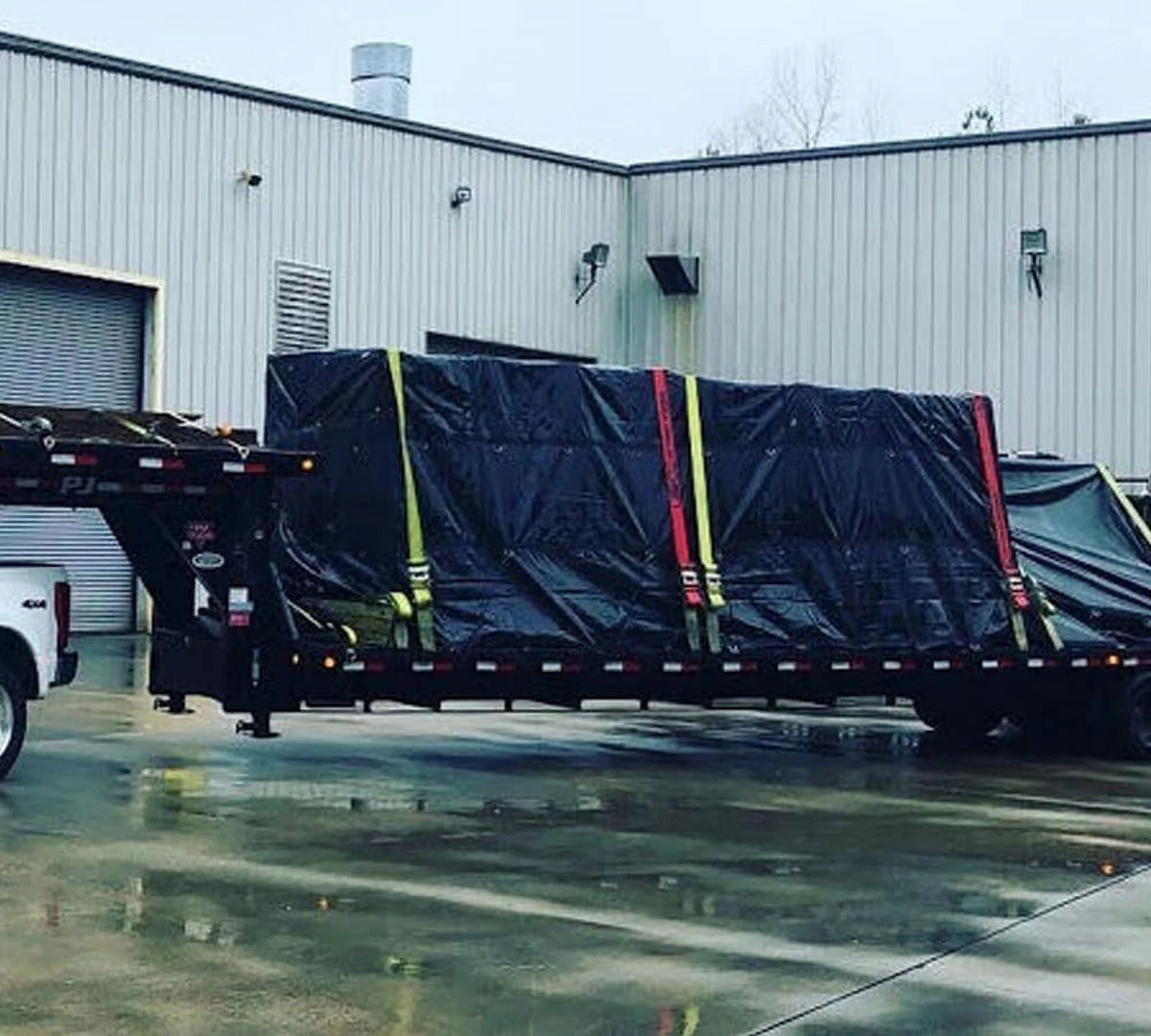 2 Pack 20' x 24' Heavy Duty Flatbed Truck Tarps J7201