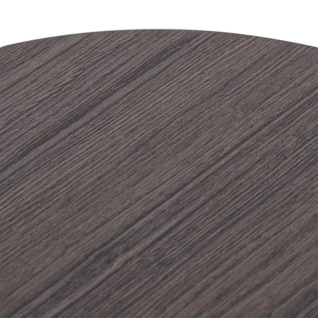 Set of 2 Walnut Finish Nesting Tables K968072