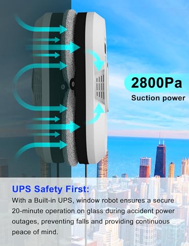 Window Cleaning Robot with Dual Spray B1889