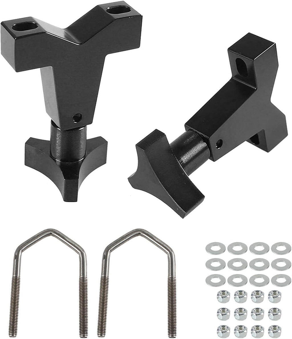 High-Lift Jack Tube Mount 1-2.5" (Round/Square) Blue Pack of 2 E84134