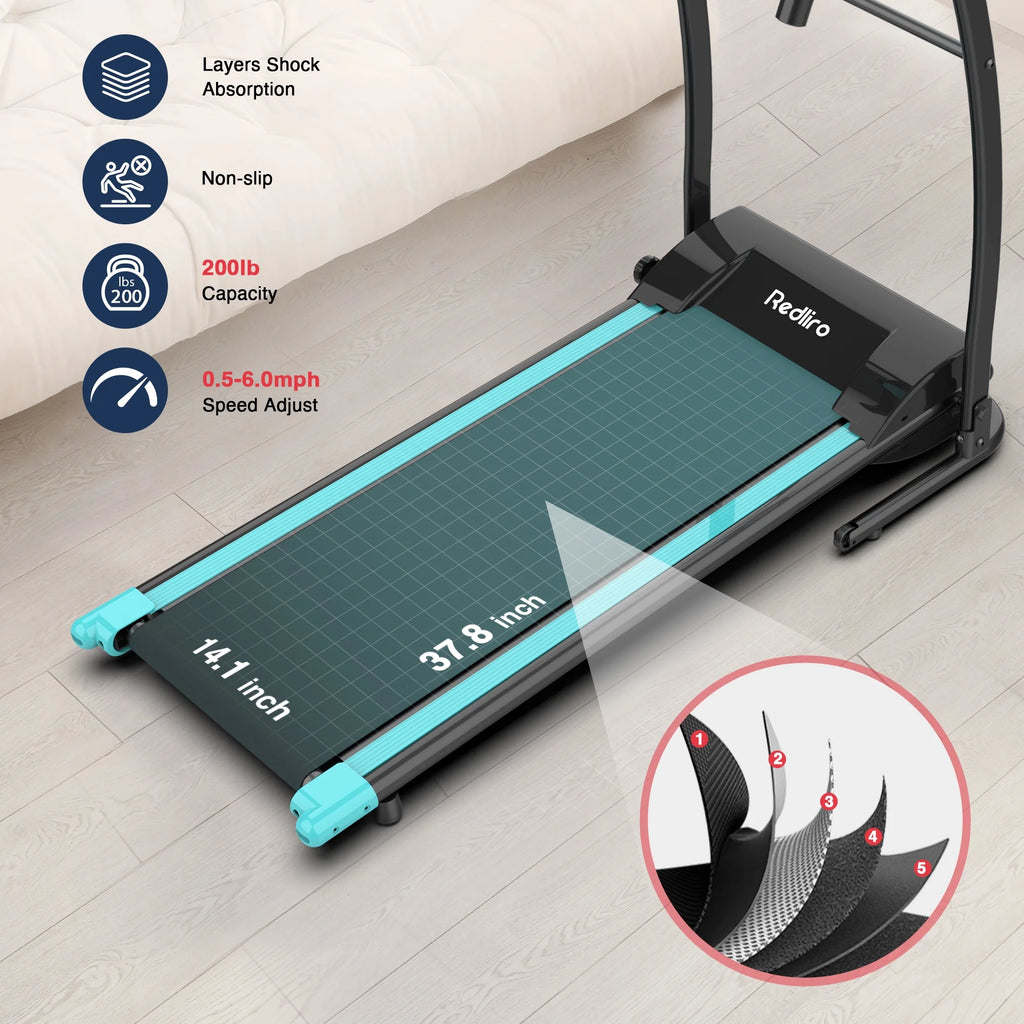 Portable Folding Treadmill Incline Electric Walking Running Machine G5175