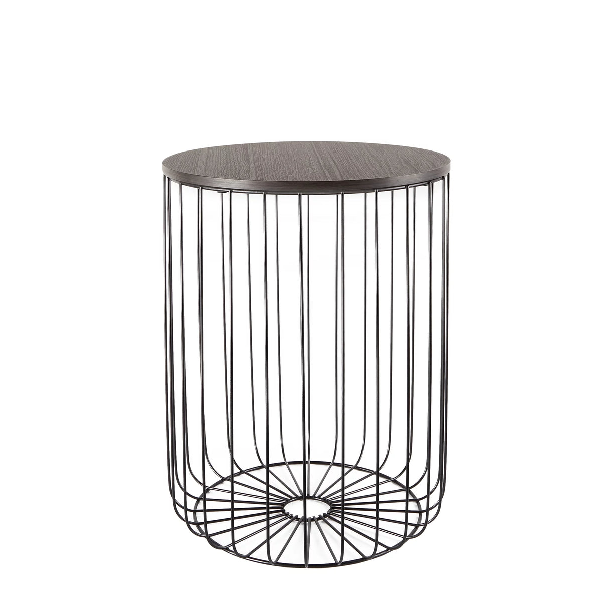 Set of 2 Walnut Finish Nesting Tables K968072