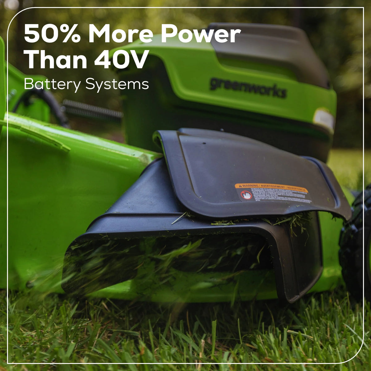 60V 21 Self Propelled Lawn Mower with 8.0 Ah Battery & Rapid Charger U415