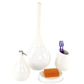White Bathroom Accessory Set C9949