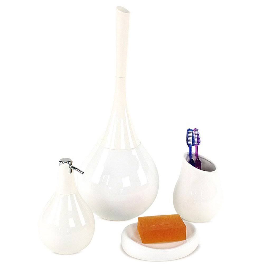 White Bathroom Accessory Set C9949