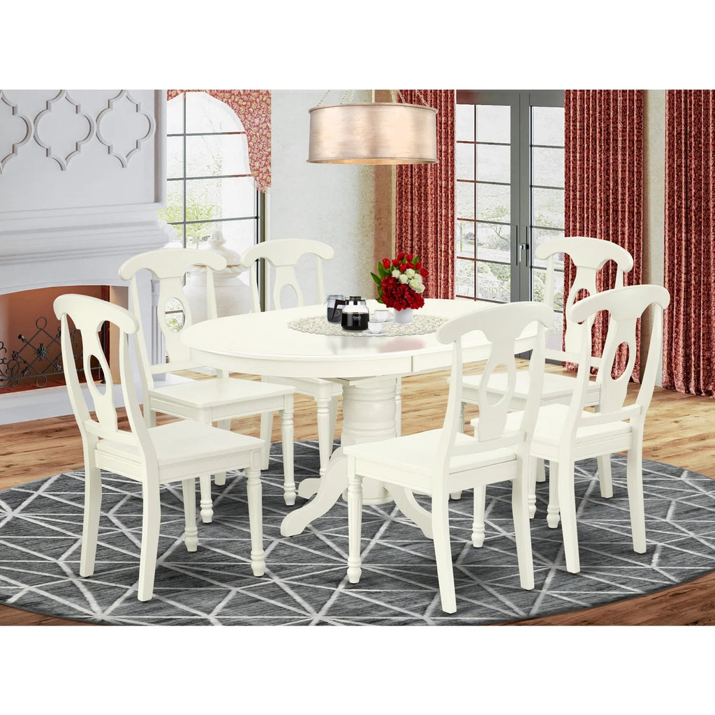 7 Piece Wood Dining Room Set B72550