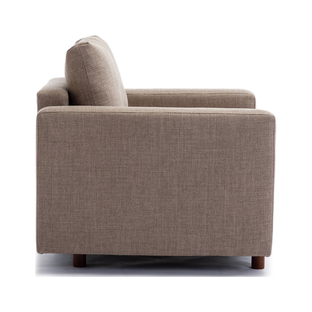 Brown Single Seat Module Sofa Sectional Couch R588