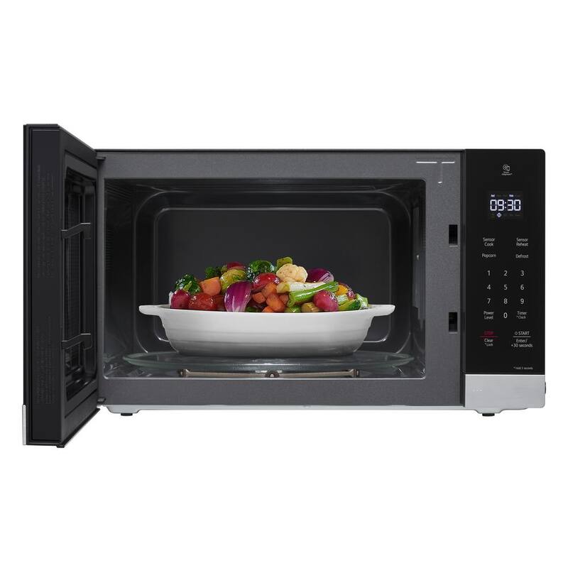 1.5 cu. ft. 1100-Watt Countertop Microwave in Stainless Steel K433