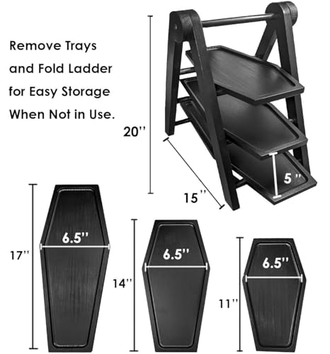 3 Tiered Coffin Tray Cupcake Stand I82657