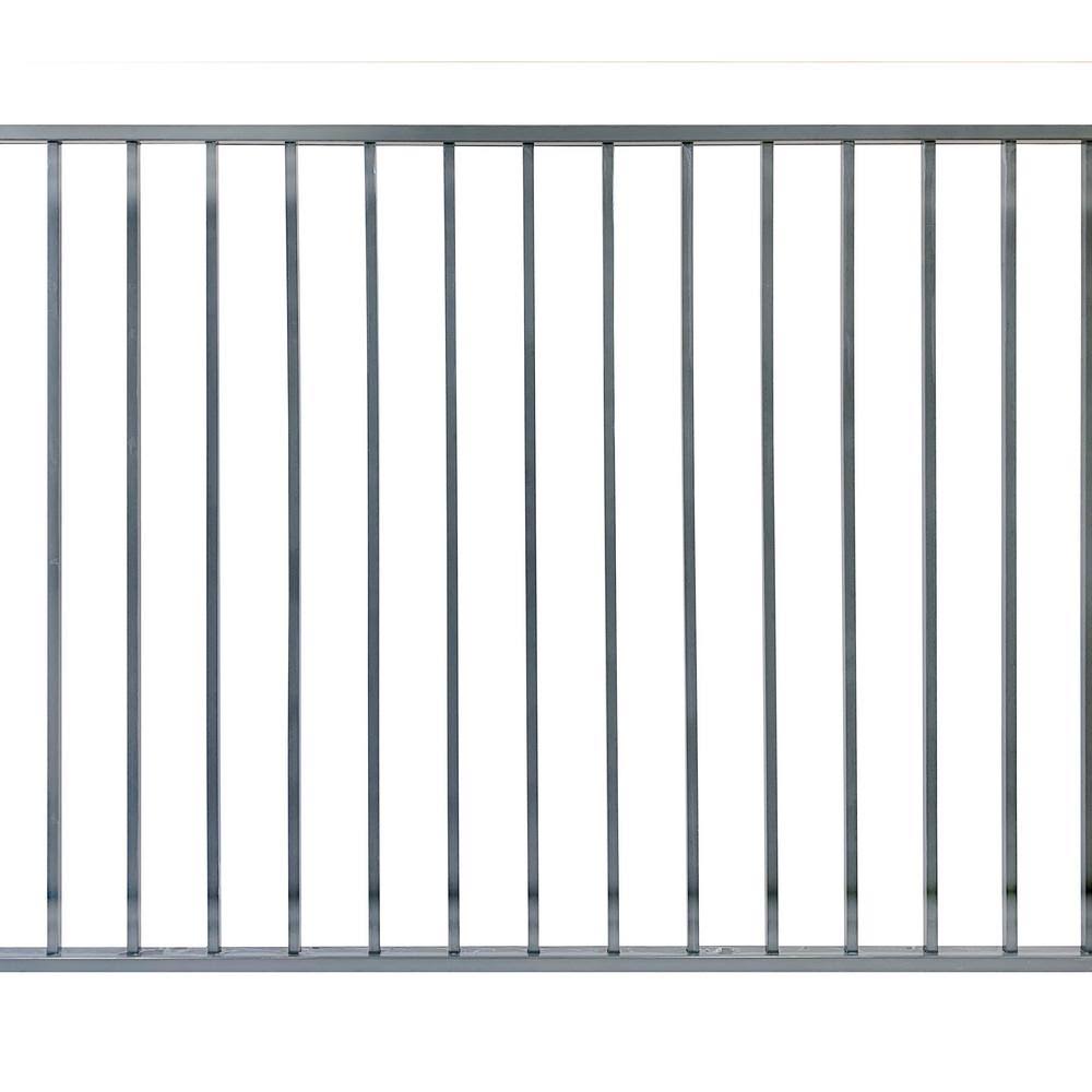 Slate Grey Metal Fence Panels P861801