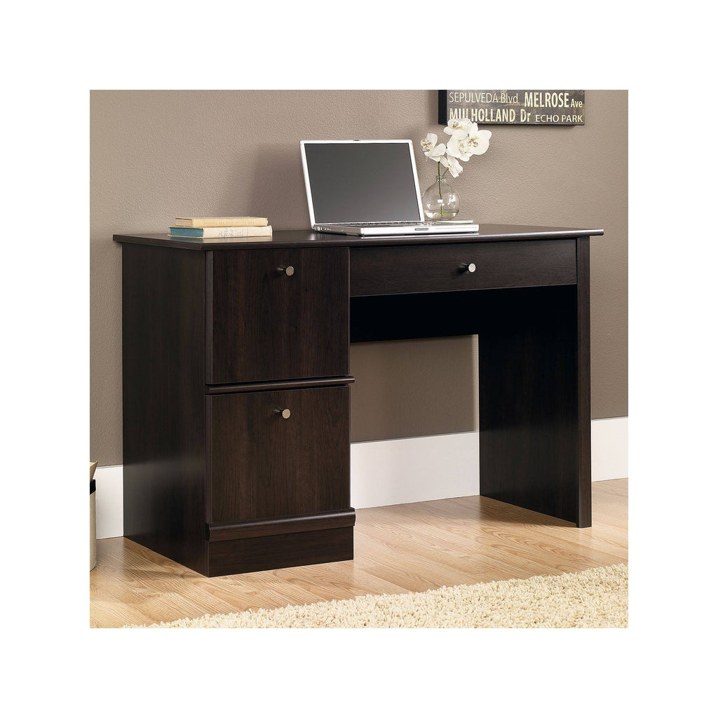 Computer Desk with Keyboard Tray in Cinnamon Cherry V2716