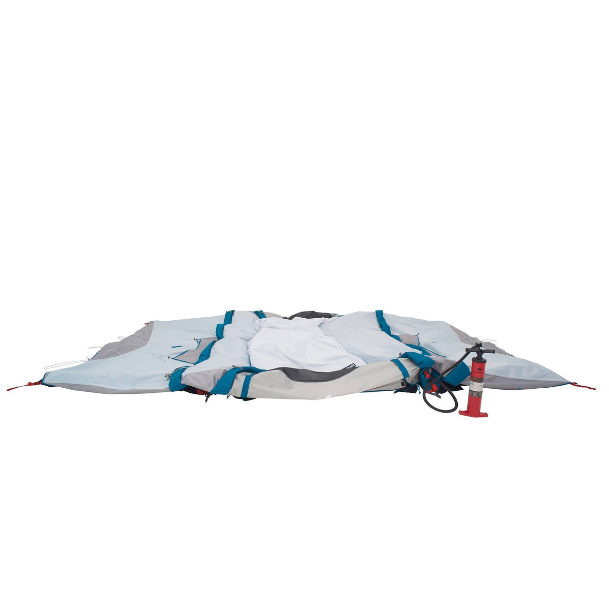 4.2 Inflatable Camping Tent, 4 Person, Black H90922