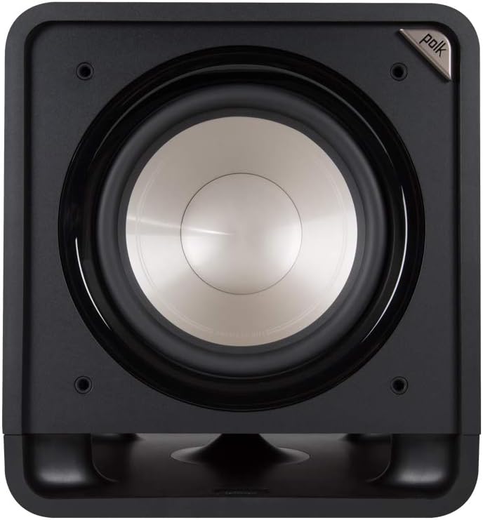 Powered Subwoofer with 12” Woofer, 400W Amp, Washed Black Walnut Q79253