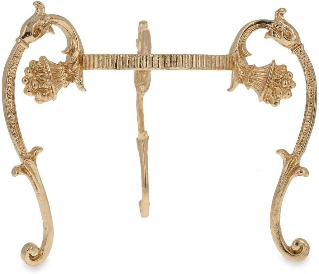 Metal Ostrich Egg Stand Holder 3.6 Inches T510
