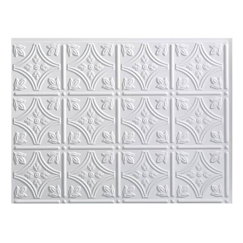 Gloss White Backsplash Kit C354