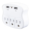 3-Outlet 2 USB Wall Adapter S775894