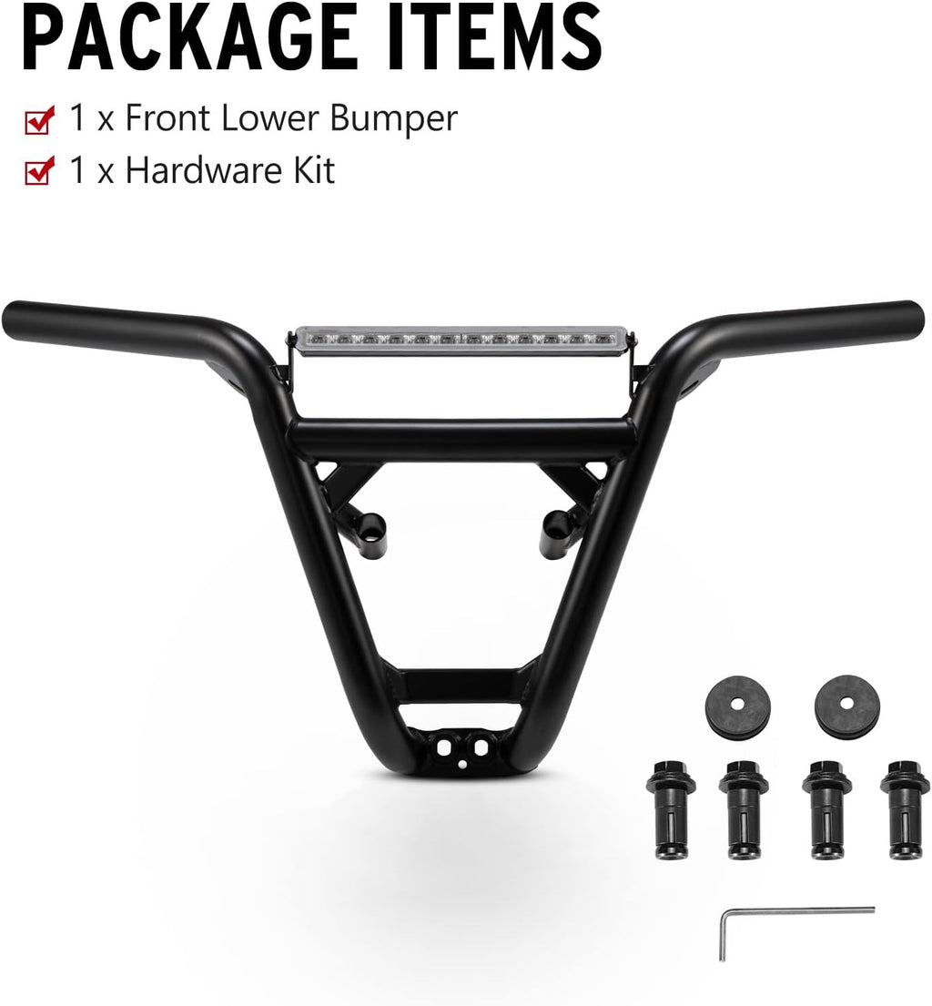 Heavy-duty Steel Tube Front Bumper for Polaris RZR XP1000 2014-2021 G8762